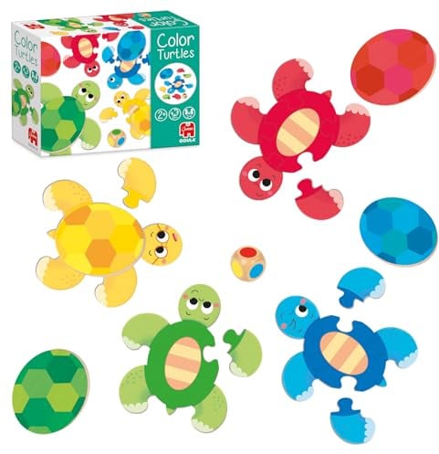 Goula Colour Turtles – Farbzuordnungsspiel für Kinder ab 2 Jahren