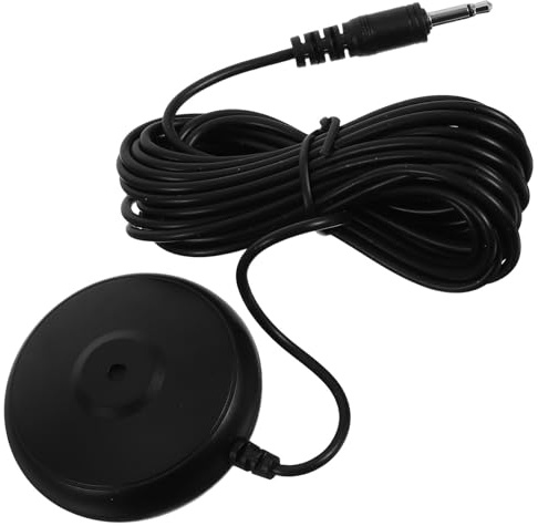 NUOBESTY Desktop Measurement Microphone with Audio Calibration and Noise Reduction Technology, Black Plastic and Metal Construction, for Podcasting and Professional Audio Production