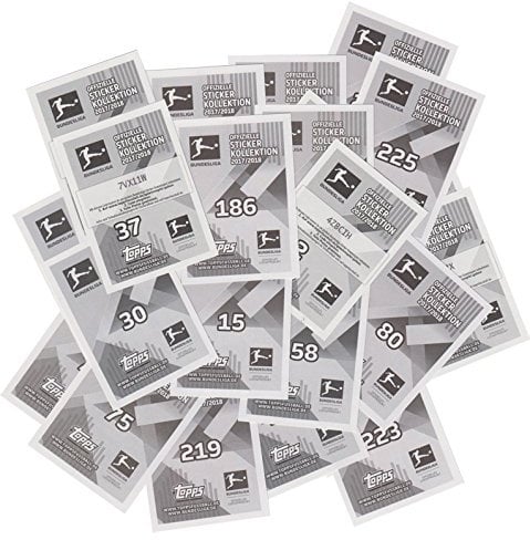 CAGO Topps - Bundesliga 2017/18-50 Verschiedene Sticker
