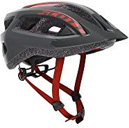 Scott Supra Casco, Adultos Unisex, Rojo, Talla única
