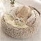 Ndier Flauschiges Katzenbett, rund, weiches Plüsch, Höhle mit Kapuze, Katzenbett, für den Winter, warm, Schlafkissen, rutschfest, maschinenwaschbar, für Katzen und Welpen