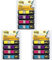 Post-it Index Flags Schmal, Packung mit 4 Spendern, 35 Blatt pro Spender, 11, 9 mm x 43, 2 mm, Gelb, Lila, Pink, Blau - Zum Markieren, Hervorheben oder Farbcodieren wichtiger Informationen, 3er Pack