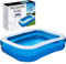 SA Products Pataugeoire de 2 m | Piscine gonflable avec patch de réparation autocollant | Pataugeoire rectangulaire pour enfants | Piscine gonflable, pataugeoire pour adultes et enfants