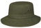 Stetson Reston Freizeithut Damen/Herren (Kophöhe ca. 9cm) - Schlapphut aus Bio-Baumwolle Packable - Baumwollhut mit 40-fachem UV-Schutz - Frühjahr/Sommer Oliv L (58-59 cm)