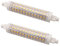 QLEE R7s Led-leuchtmittel 118 Mm 12w J118 T3 Entspricht 150w Halogenlicht Wandleuchte Bodenleuchte J-typ Linear Doppelseitig 360º Abstrahlwinkel 3000k Warmweiß Nicht Dimmbar 2 Stück