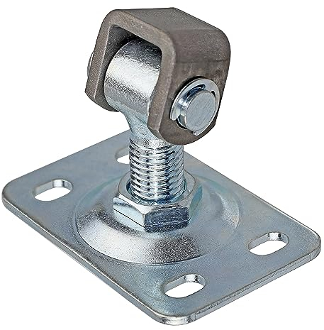 Cerniera per cancello regolabile, M20, 110 x 75 x 4