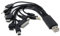 9 in 1 USB Universal Multi-Function USB Charger Cable for Classic Old Models Mobile Cell Phones Compatible With Nokia, Samsung, Sony Ericsson, PSP, HTC, Motorola, LG And So On