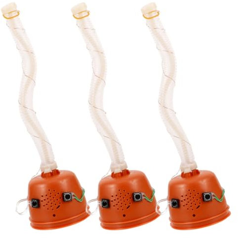 TOYANDONA 3 pcs Toy Plastic Dancing Movement Cactus Dancing Singing Toy DIY Movement Replaceable Toy Electronic Component for Kids(Battery Not Included)