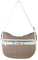 Laura Biagiotti Borsa a Tracolla da Donna, Stampa Tapiro Ecopelle Bicolore, Dimensioni 30 x 25 x 12 cm, con Tasche Interne ed Esterne. Linea ROSEMIN ART. LB25S104-1 (BIANCO)