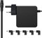 65W Laptop Charger with 5 Round Tips - Replacement for Asus VivoBook 15 Chromebook Zenbook TransformerBook,EeeBook Etc