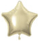 Unique Party 53321 - 20 Foil Gold Star Helium Balloon