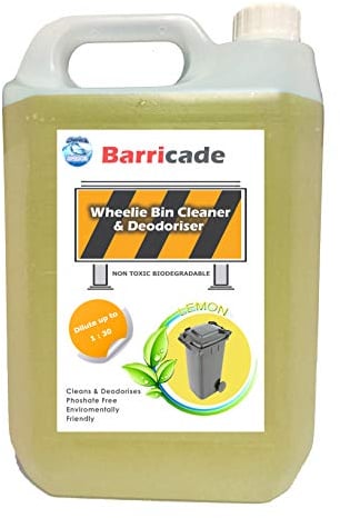 Wheelie Bin Cleaner/Deodoriser - LEMON FRESH 5L