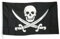 G.V Piraten Flagge Karibik Piraten Freibeuter Flagge Totenkopf Gekreuzte Schwerter 90x150 cm Hochwertiger, Robuster Stoff