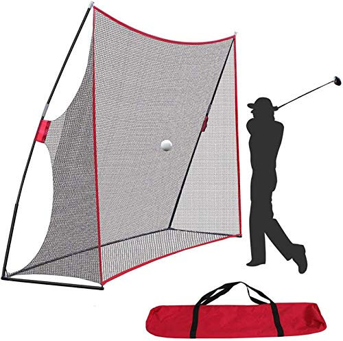 10x7ft Haack Golf Net | Practice Driving Indoor and Outdoor | Golfing at Home Swing Training Aids W/ Carrying Bag