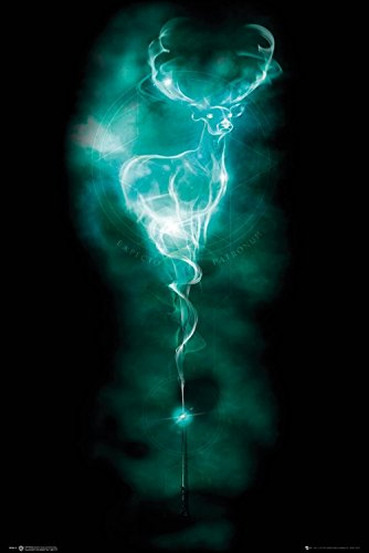Harry Potter 1art1 Poster - Hirsch Patronus, Expecto Patronum (91 x 61 cm)