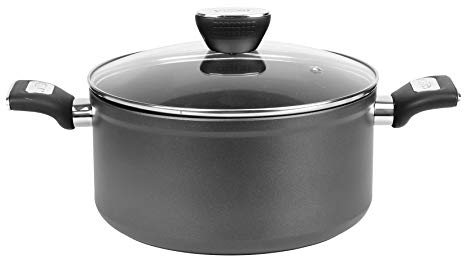 Sitram Rossini Olla, Aluminio, Negro