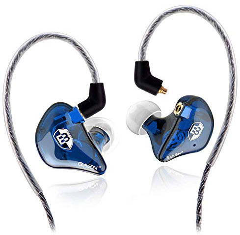 Basn flessibile per universali in Ear isolamento acustico auricolari in-ear, cuffie in-ear cuffie con cavi staccabili Scarpette a strappo Voltaic 3 Velcro Fade - Bambini
