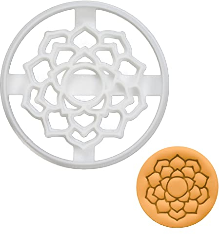 Yoga-Chakren Ausstechform (Formen: Sahasrara), 1 Teil, Bakerlogy