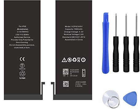 Batterie Interne Neuve DE Remplacement pour IPHONE 5S avec Outils