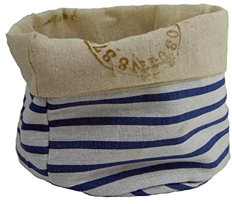 osters muschel-sammler-shop Maritime Deko-Artikel ┼ Türstopper ┼ Utensilo ┼ Juteball - Schlüsselanhänger ┼ Stoff-Rettungs-Ring ┼ Farbe Natur-braun ┼ Trendartikel (Stoff Korb Maren)