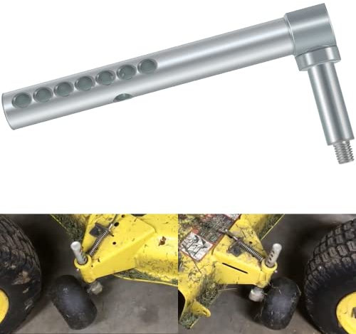 AM120681 Left Hand Front Mower Deck Gage Wheel Arm for John Deere Mower Decks 54C and 62C