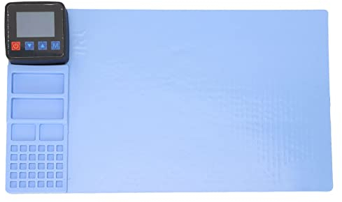 Annadue Coussin Chauffant CPB, Outil de Réparation de Machine de Séparateur D'écran LCD pour Tablette de Smartphone Portable, Plaque Chauffante, Outils de Stockage Séparés, écran Tactile LCD(EU)
