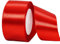 22m Satinband Geschenkband Rot 50mm Breit,Auto Seidenband Rot Dick Schleifenband Satin Dekoband Geschenkverpackung Deko Band Stoffband für Halloween Weihnachten Hochzeit Taufe Geburtstag DIY