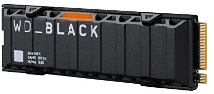 Western Digital WD Black M.2 SSD Internal Radiator 1TB PS5 Operation Verified NVMe PCIe Gen4 x4 WDS100T2XHE-EC SN850X