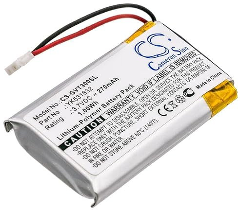 Battery For Golf Buddy VT3 GPS Rangefinder, YK531832,