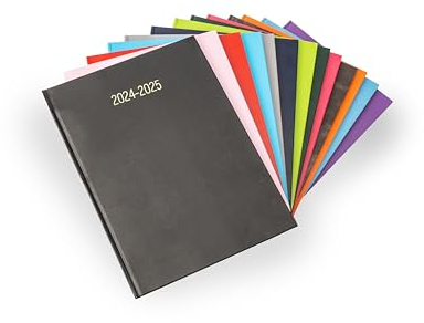 Schülerkalender 2024 2025 A5 Seite ein Tag Schulplaner Schüler Lehrer Jahr, Rosa