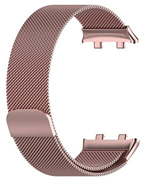 HEPUP Bracelet milanais pour montre Oppo Watch 41 mm 46 mm avec boucle en métal fine maille milanaise magnétique, For oppo watch 41mm, Agate