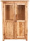 Biscottini Vitrine für Wohnzimmer aus Holz, 68 x 25 x 98 cm, Barschrank für Liköre, Küchenmöbel und Wohnzimmermöbel
