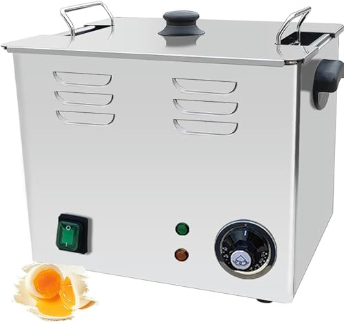 2600W Commercial Egg Cooker, Hot Spring Egg Cooker, Large Capacity - 60 Eggs, 30-110°C Temperature Control, U-Shaped Heating Tube, For Breakfast Rooms, Western Food Restaurants, With Filter