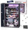ROBOTIME 3D Puzzle Bausatz Kinder: Murmelbahn Modellbausatz Basteln 3D-Puzzles Kugelbahn Technische DIY Modell Technik Bausatz Bahn mit Elektrische LED für Jugendliche Erwachsene Zukunft Stadt MR02S