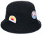 Quiksilver The Patch - Bucket Hat for Men - Anglerhut - Männer - Schwarz.