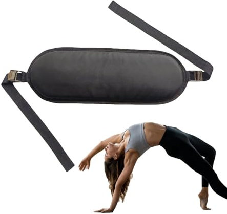 Hip Thrust Bridge Belt – Gesäßmuskeltrainer für Heimtraining | Verdickter tragbarer Hüftstrahlruder, verstellbarer Po-Gürtel für Hanteln, Gesäßtrainer für Heimtraining, Gesäßmuskeln