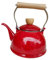 PAMINGONO Bollitore Smaltato Retro Per Tè Kettle Da Cucina Per Piano Cottura Teiera Decorativa Manico Isolato Per Amanti Del Tè e Casa