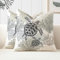Miuyunya Outdoor Kissen Seestern 50x50 cm Wetterfest Maritim Kissenbezüge 2er Set Seepferdchen Schildkröte Seestern Kissenhülle Frühling Sommer Polster Wasserfest Kissenbezug für Garten Wohnzimmer