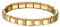 JewelryWe Italian Charms Bracelet Gold: 9mm DIY Abnehmbar Module für Italienische Armbänder Edelstahl Italian Charm Bracelet Charms Nomination Armband, Italian Style Charms für Damen