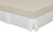 Cassa Luyton Couvre sommier à Soufflets en Toile en Coton-Polyester Blanc 90 x 200 cm