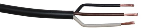 5m Lumonic 1m FLRYY cable de vehículo 3 hilos I cable de vehículo con sección de cable 3x 1mm² I cable de remolque 3 polos, cable de remolque multifilar