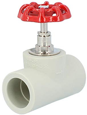 Generisch Absperrventil PP-R PPR Rohr verschweißt DN 20 32 Schweißtechnik Fittings (32) Grau