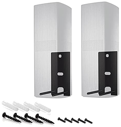 Dinghose Wall Brackets Compatible with Bose Surround Speakers 700,OmniJewel Lifestyle 650 Home Entertainment System (Black)