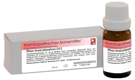 RHUS TOXICODENDRON D 12 Globuli 10 g