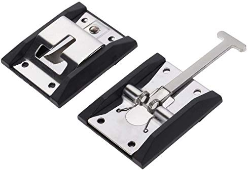 VORCOOL 1 Paar T-Style-Eingangstürverschluss Wohnmobil-Türhalter Edelstahl-Einstiegstürverschluss für Wohnmobilanhänger