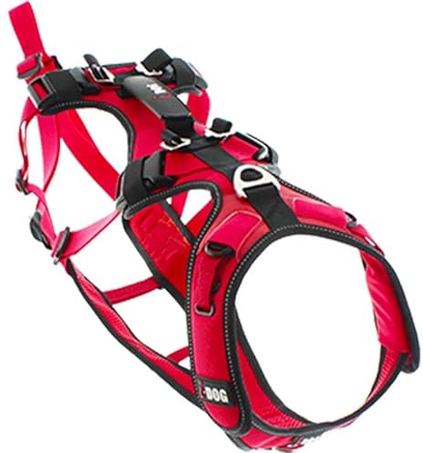Komfortgeschirr Trek I-Dog – Farbe Rot (L)