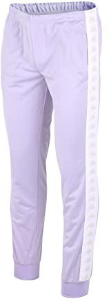 Kappa Pantalone Tuta Acetato Lilla Banda 303r5k0 Donna S
