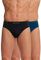DIM Slip Homme Seamless Micro x2, Bleu Minuit/Noir, M