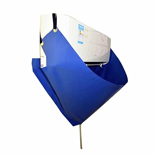 Cubierta de Limpieza de Aire Acondicionado Aire Acondicionado montado en la Pared Cubierta de Limpieza Impermeable Lavado de Polvo Bolsa Protectora Limpia, Herramienta de Limpieza