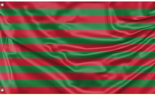 George Rogers Clark Flagge | Einzigartiger Designdruck | Hergestellt in EU (90 x 150 cm)